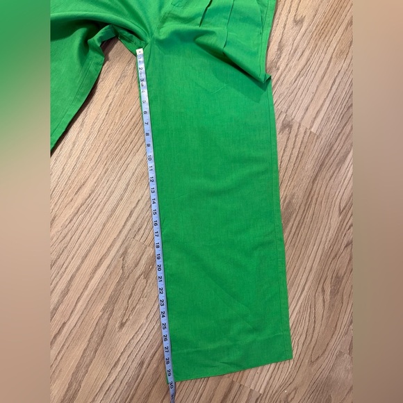 Cami NYC Vibrant Green Wide-Leg Pants - Picture 9 of 12